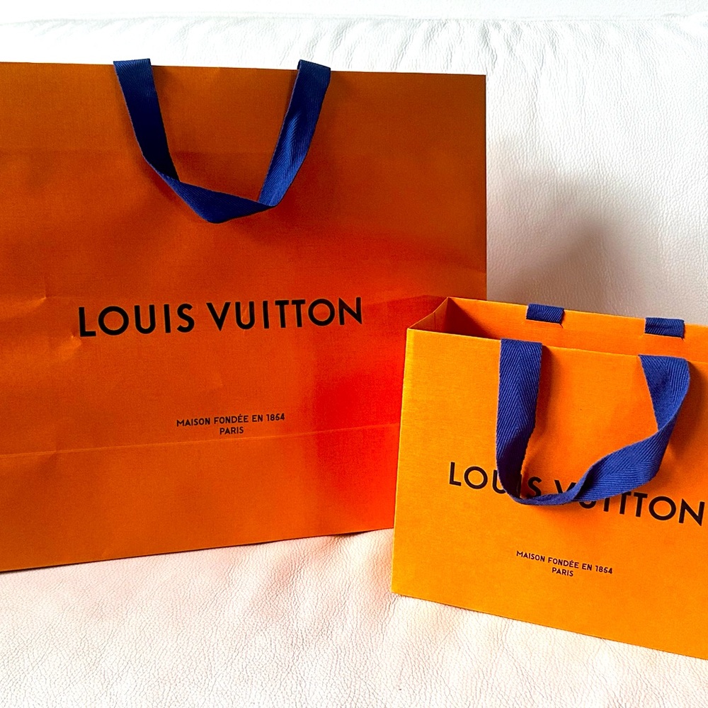Louis Vuitton packaging/ shopping bags